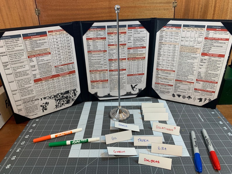 Table Tip Tracker Tabletop Initiative Tracker - Etsy