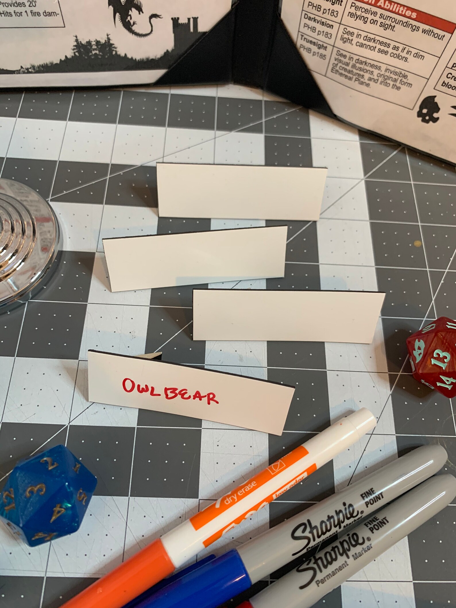 Table Tip Tracker Tabletop Initiative Tracker - Etsy