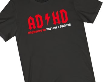 AC DC T Shirt Funny AD HD Highway to Hell