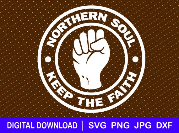 Felpa Con Cappuccio Northern Soul 'Keep The Faith' – Taglie S-XXL, Cotone Morbido, Tasca A Marsupio