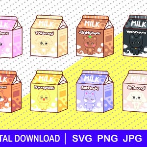 Aniteez, download, svg, jpg, png, dxf, Cricut, Kpop, Ateez download, ATiny gift, Ateez member, Ateez, illusion, lightstick, Milk carton