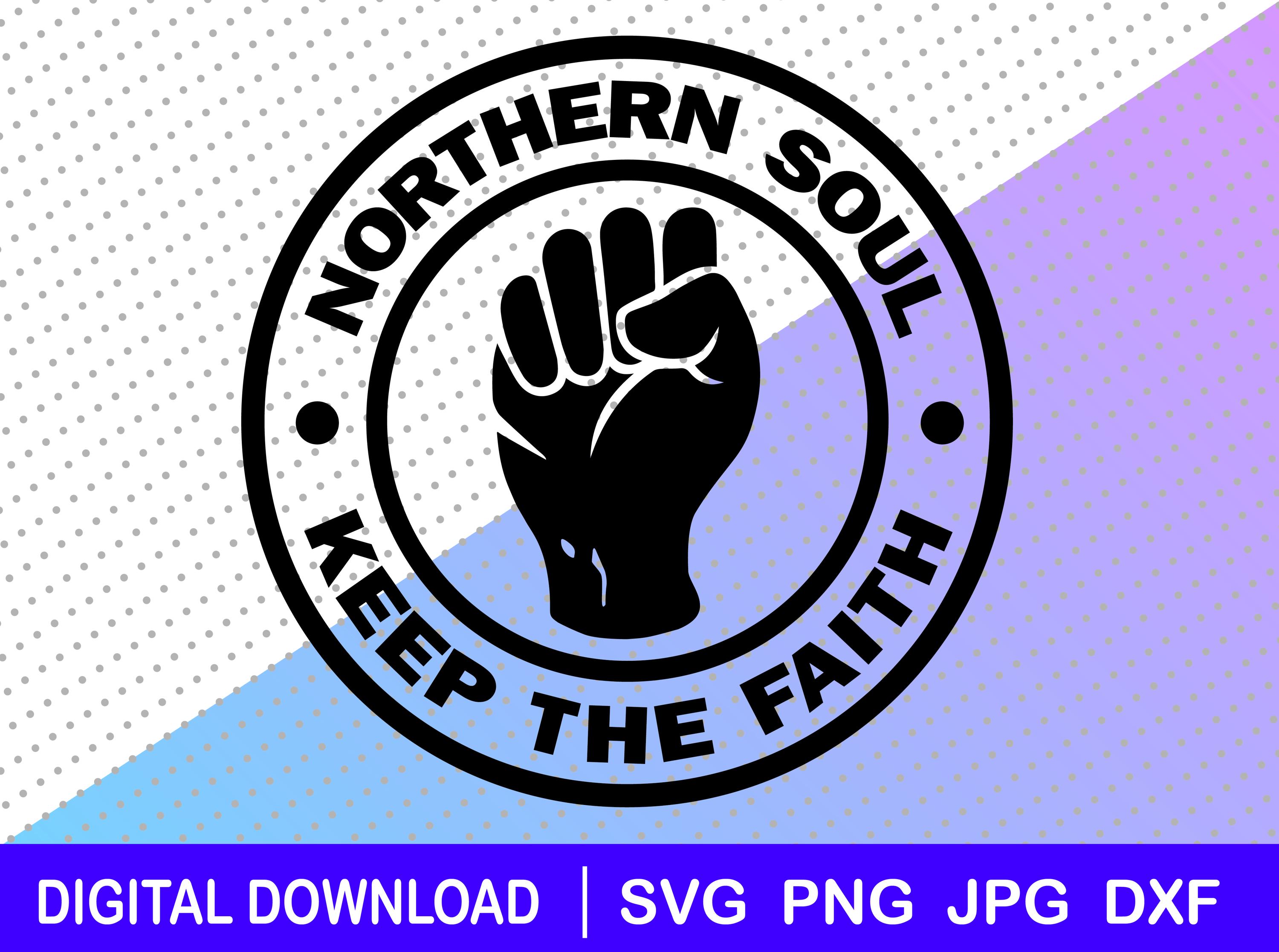 T-Shirt Donna Northern Soul Keep The Faith - 100% Cotone, Rosa, Taglia 46