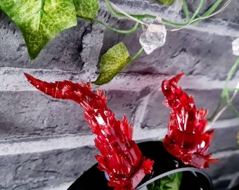 Crystal Horns Resin