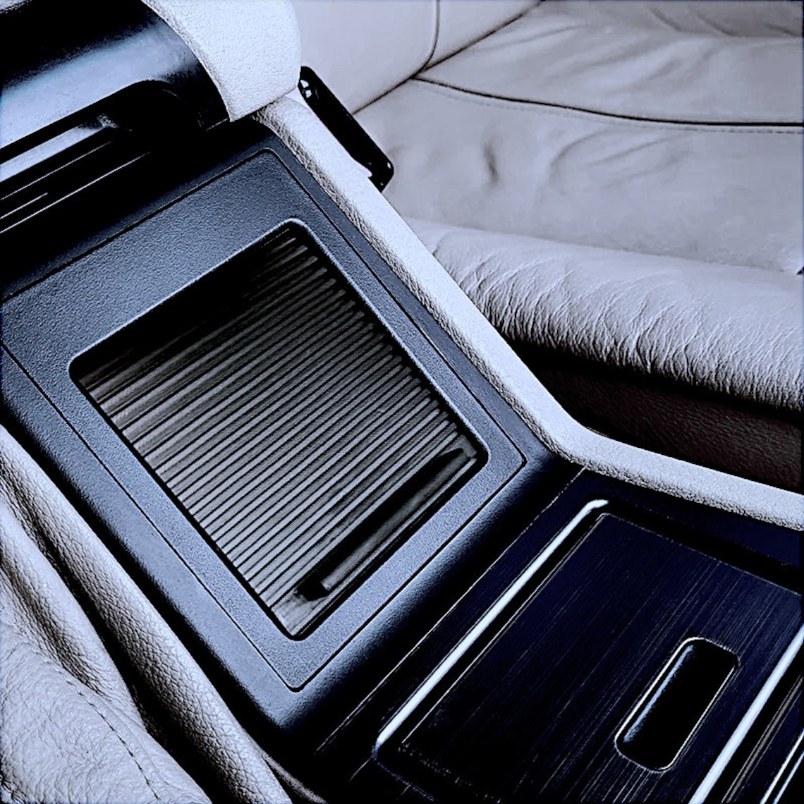 BMW E39 Center Console Sliding Cover Curtain Roller Blind Shutter ...