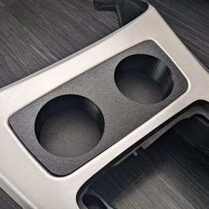 BMW 3 Series (E90/E91/E92/E93) Cup Holder Non-Smoker Tray Delete Replacement Retrofit Accessories Mods Tuning