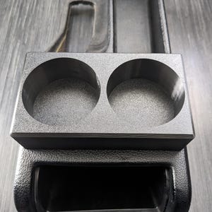 BMW 5 Series E34 Rear Console Pocket Cup Holder Insert