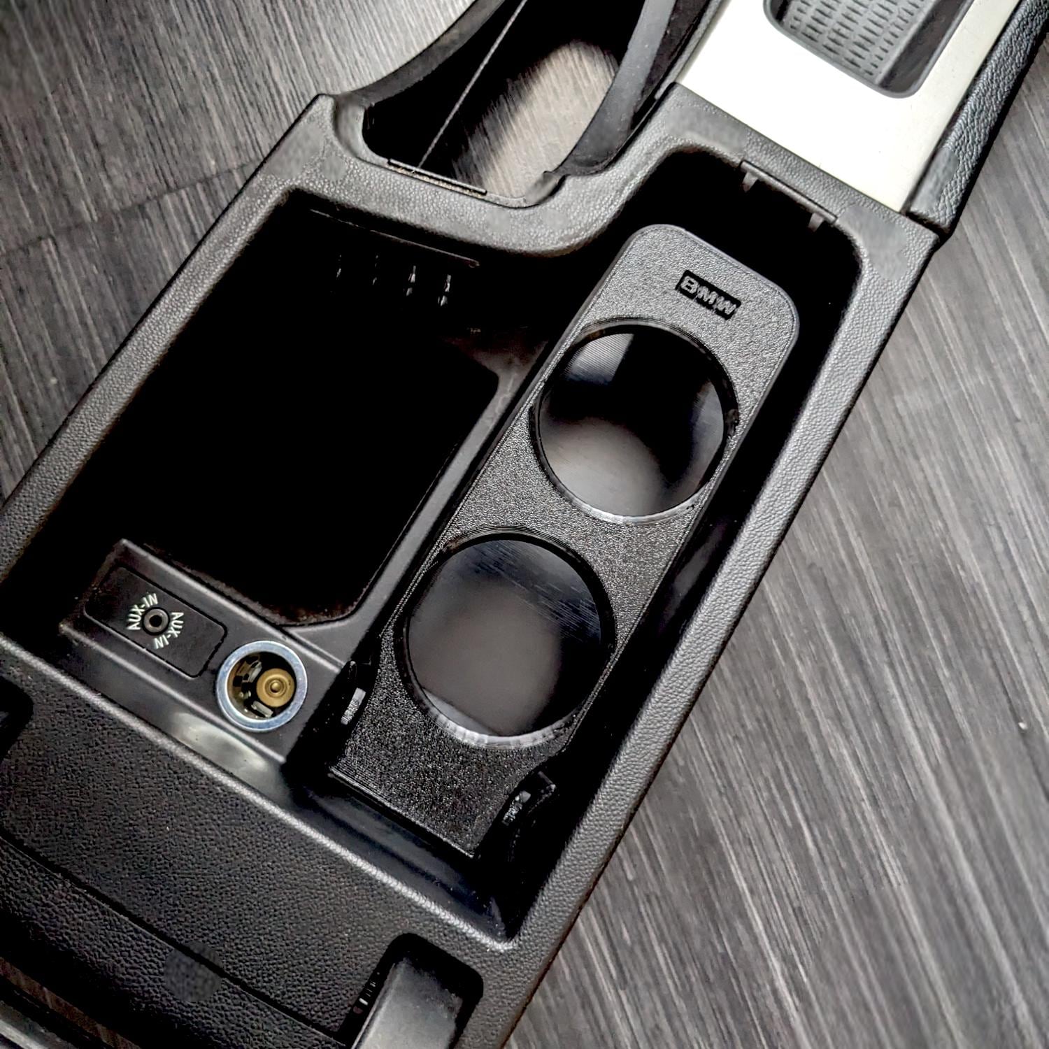 BMW E90 E91 E92 E93 Armrest Cup Holder Interior Accessories Mods