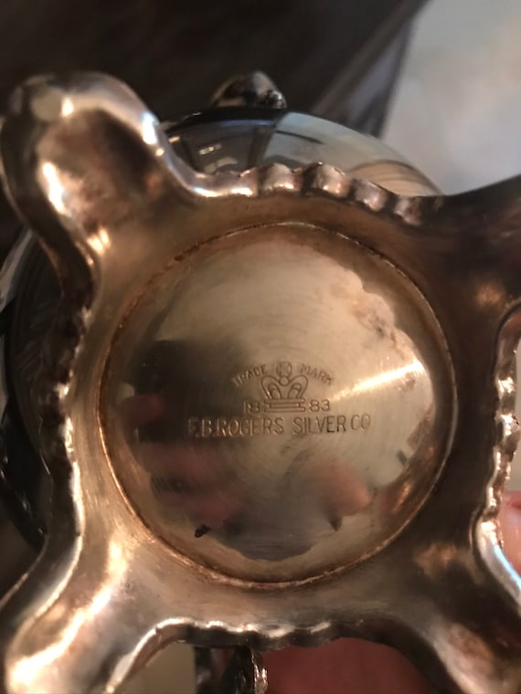 Silver Plated Tea Set- 1883 FB Rogers and Silver Co. - Etsy