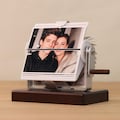 Custom Flip Book Frame Animation Machine - Photo\/Video Rotating Albums, Mechanical Photo Album, Decorative Frame, Birthday Gift For Him product logo