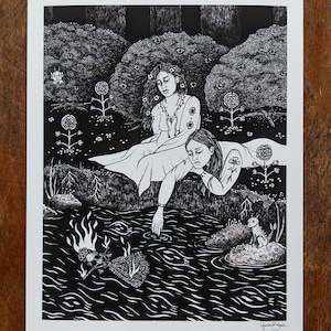 Marzanna - 8x10 Archival Dark Art Print