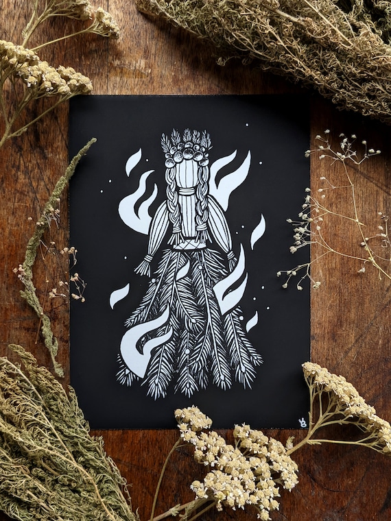 Effigy - 5x7 Archival Dark Art Print
