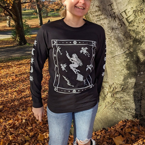Midnight Witch Long Sleeve T-Shirt