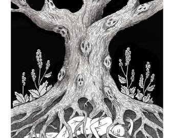 Poison Tree - 8x10 Archival Dark Art Print