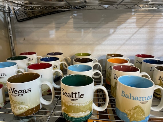 Starbucks Skyline City Mug 16 Fl Oz Etsy