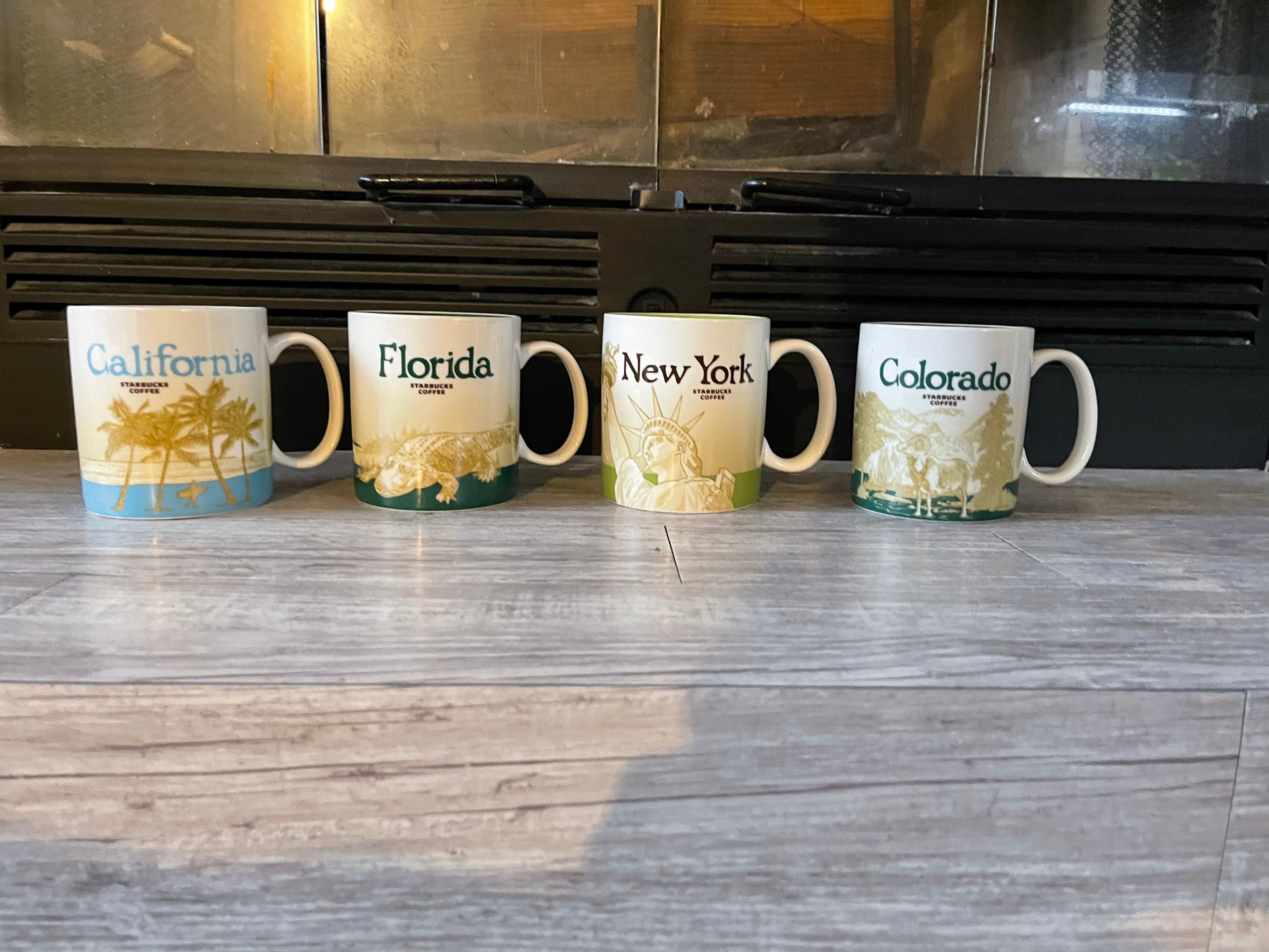 Mug Starbucks City Mug Mexico 2016 - Tasse à Café Ville De Mexico, Occasion, Multicolore