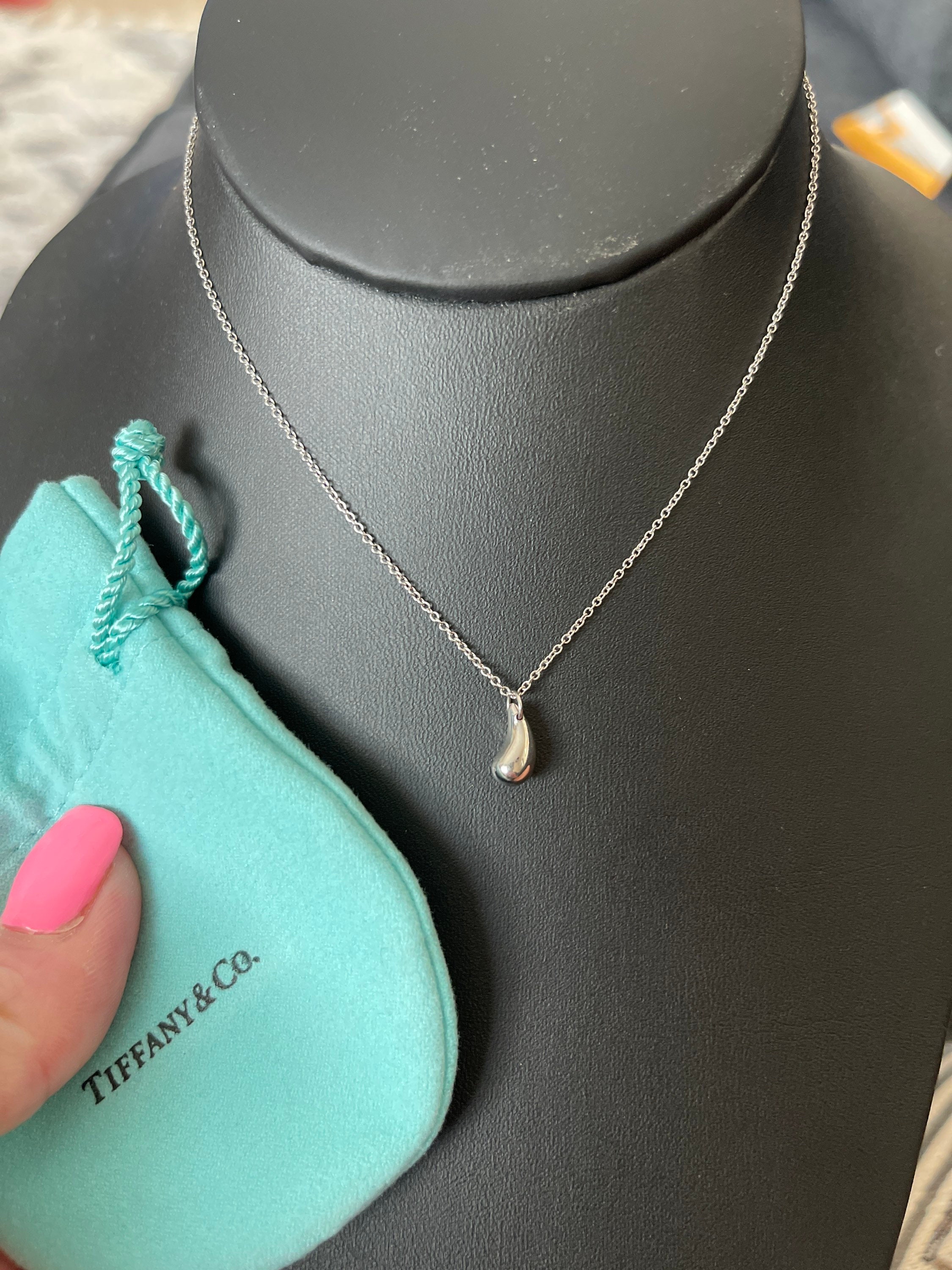 アクセサリー oldTiffany Tear drop necklace archive oldTiffany Tear drop necklace archive Tiffany Teardrop