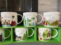 Starbucks “You are Here” 14 oz mugs assorted- rare collection