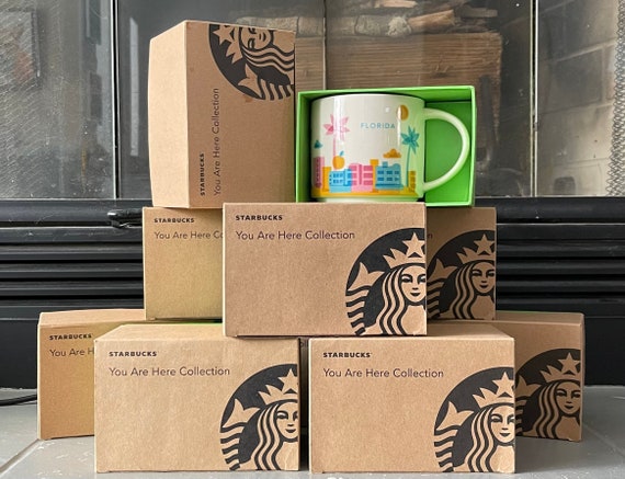 Collectible Starbucks YAH You Are Here Mug Collection-you Choose