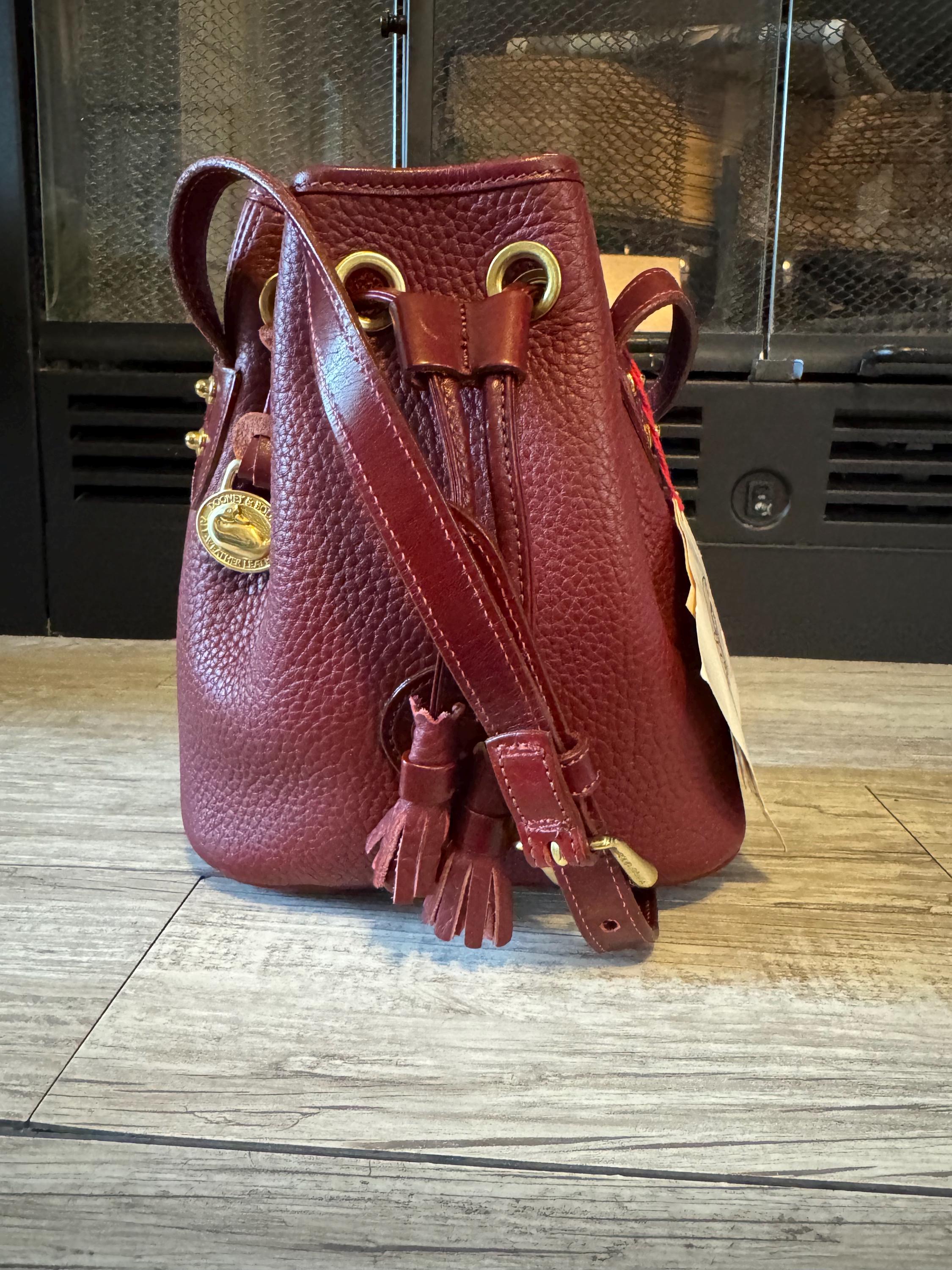 Dooney Bourke Drawstring Bucket Bag - Etsy