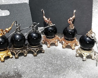 Crystal Ball Earrings