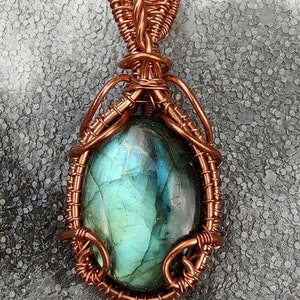 Blue Labradorite pendant