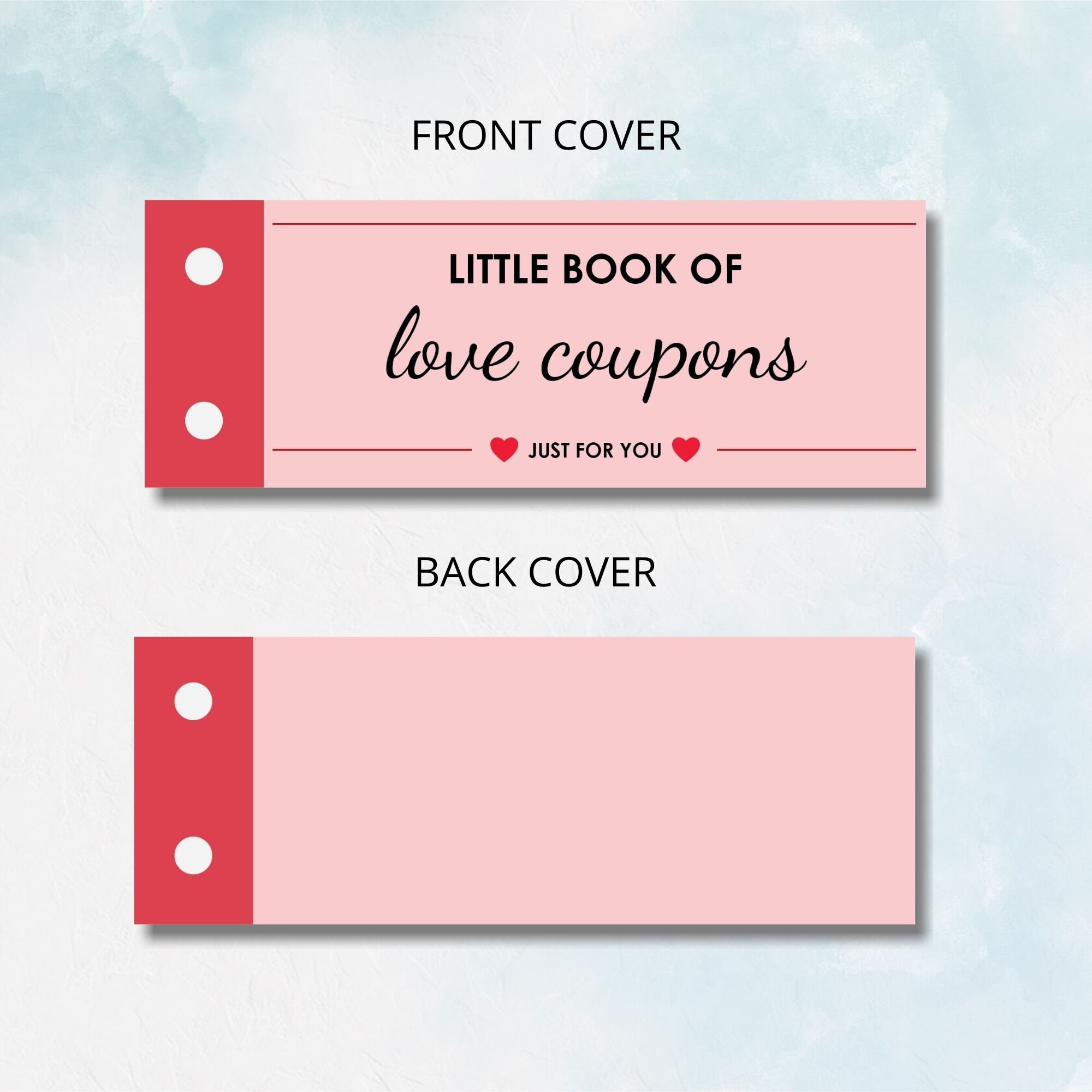 Love Coupon Book for Him, Birthday Gift, DIY Gift Idea, Instant Download, Printable Coupons ...