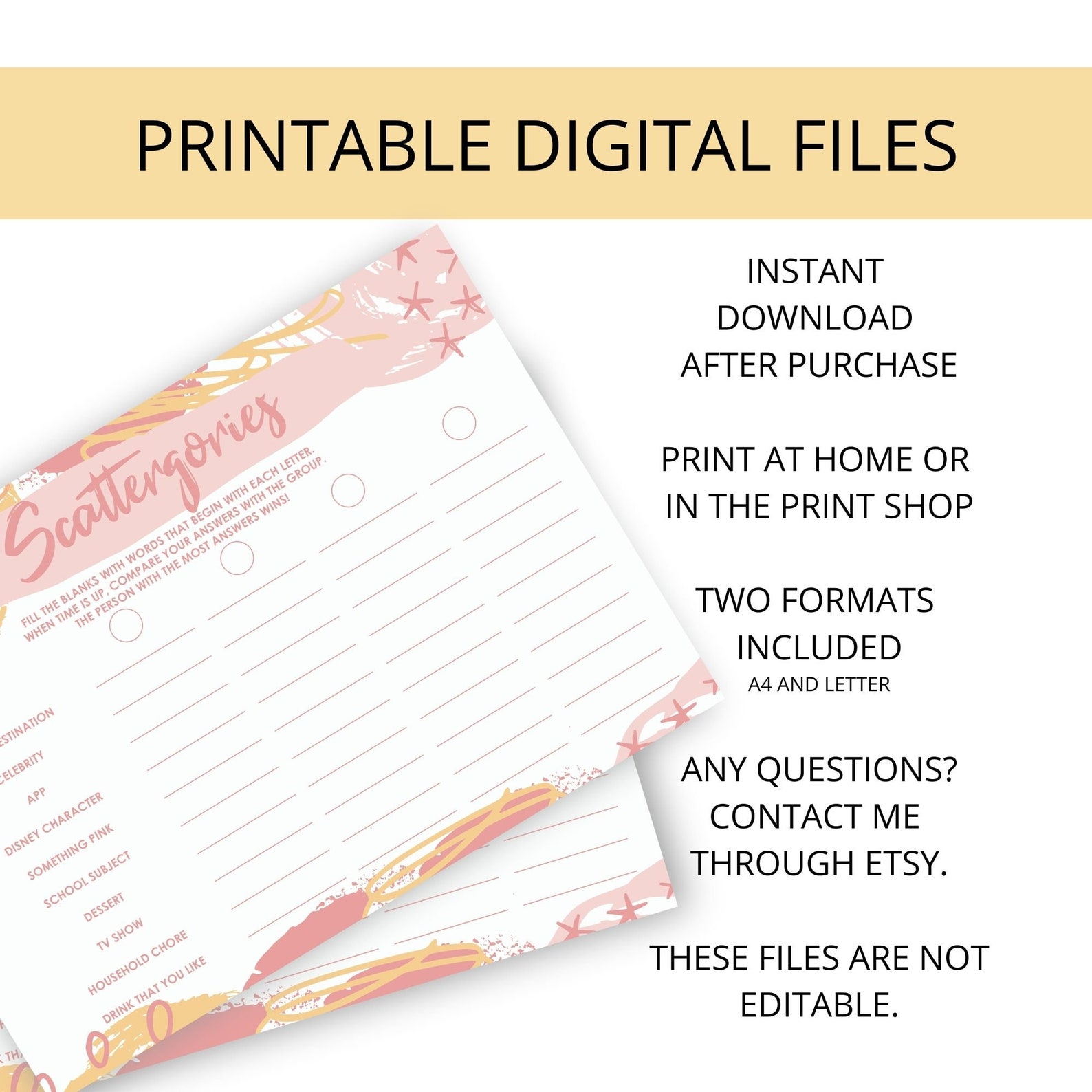 5 Teen Birthday Party Games Bundle, Virtual Zoom Birthday, Game for