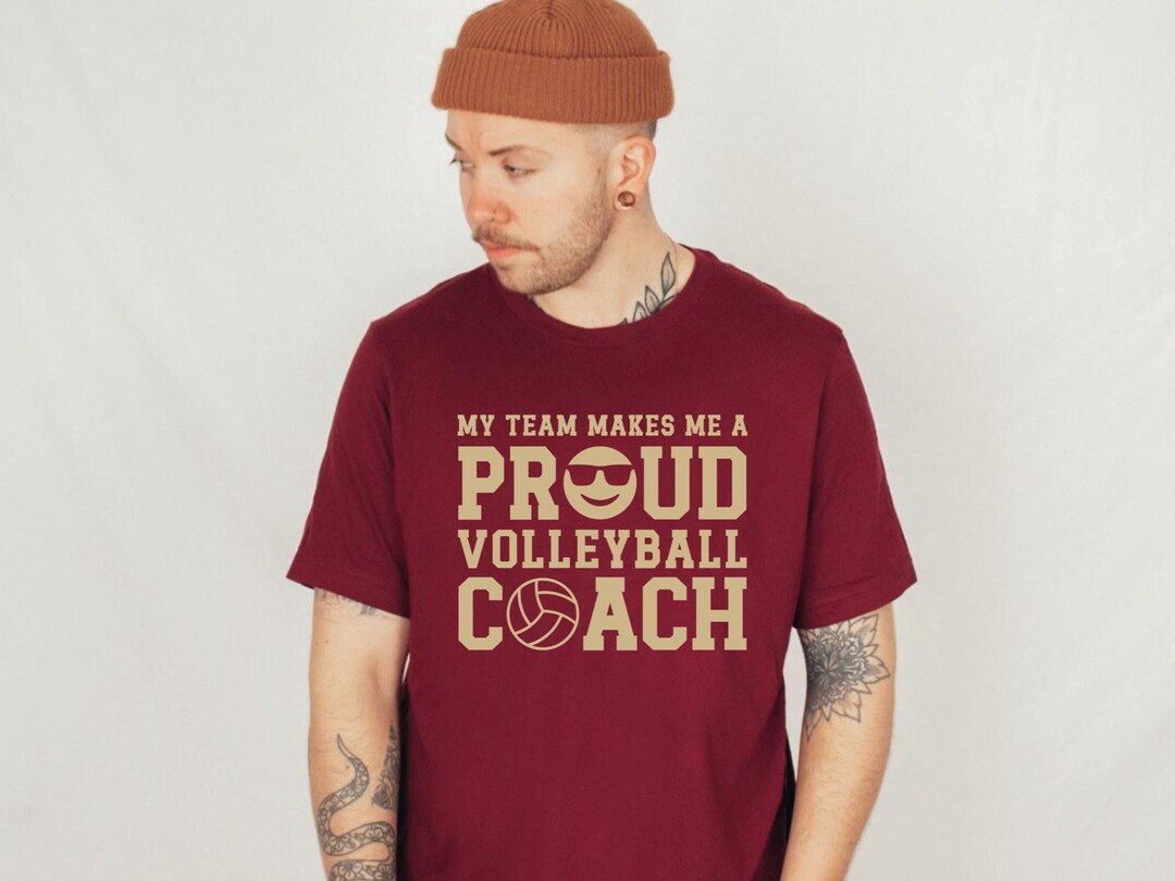 Volleyball Coach Shirt Volleyball Coach Gift Volleyball - Etsy