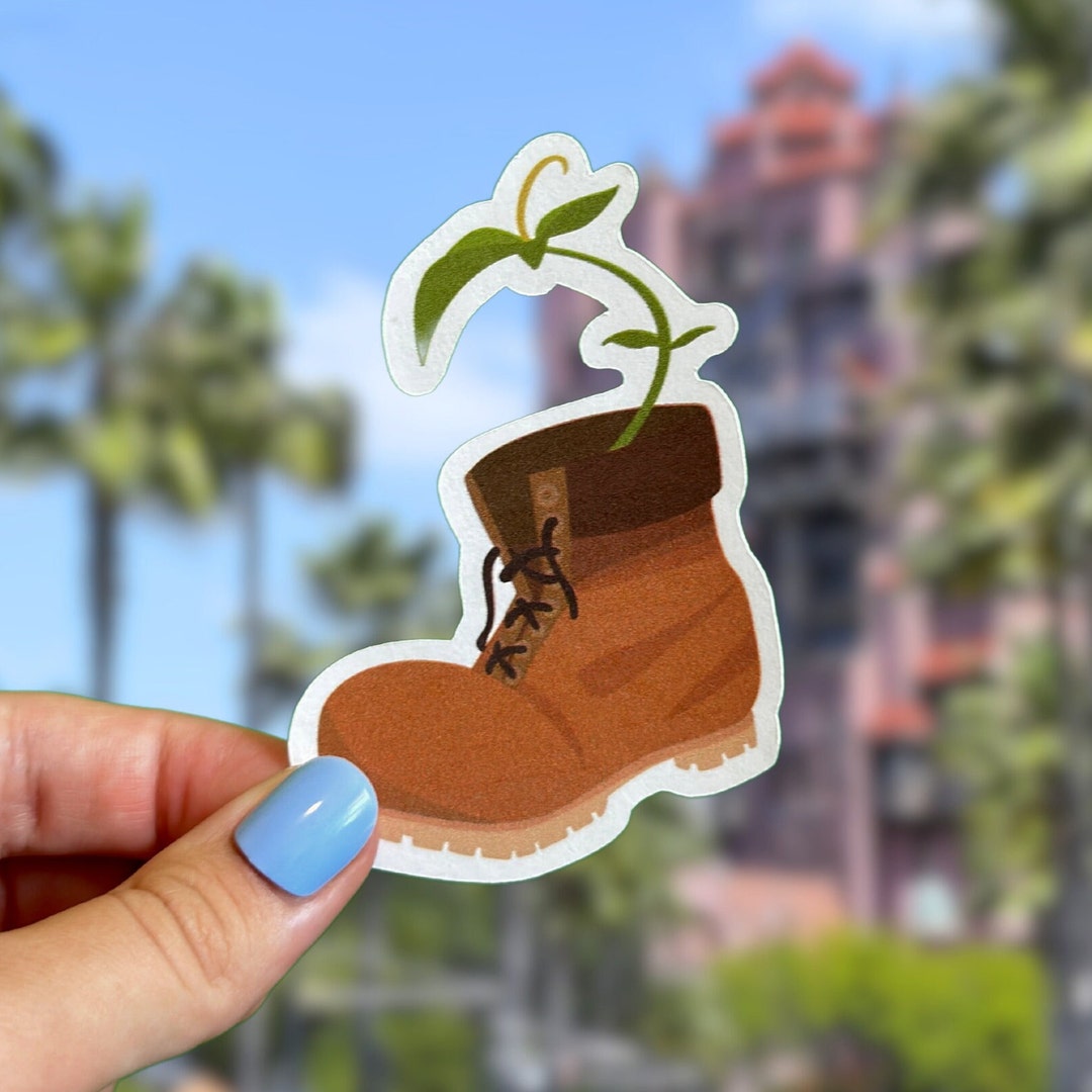 Walle Sticker Disney World Plant Boot Walle Eva Pixar Disneyland
