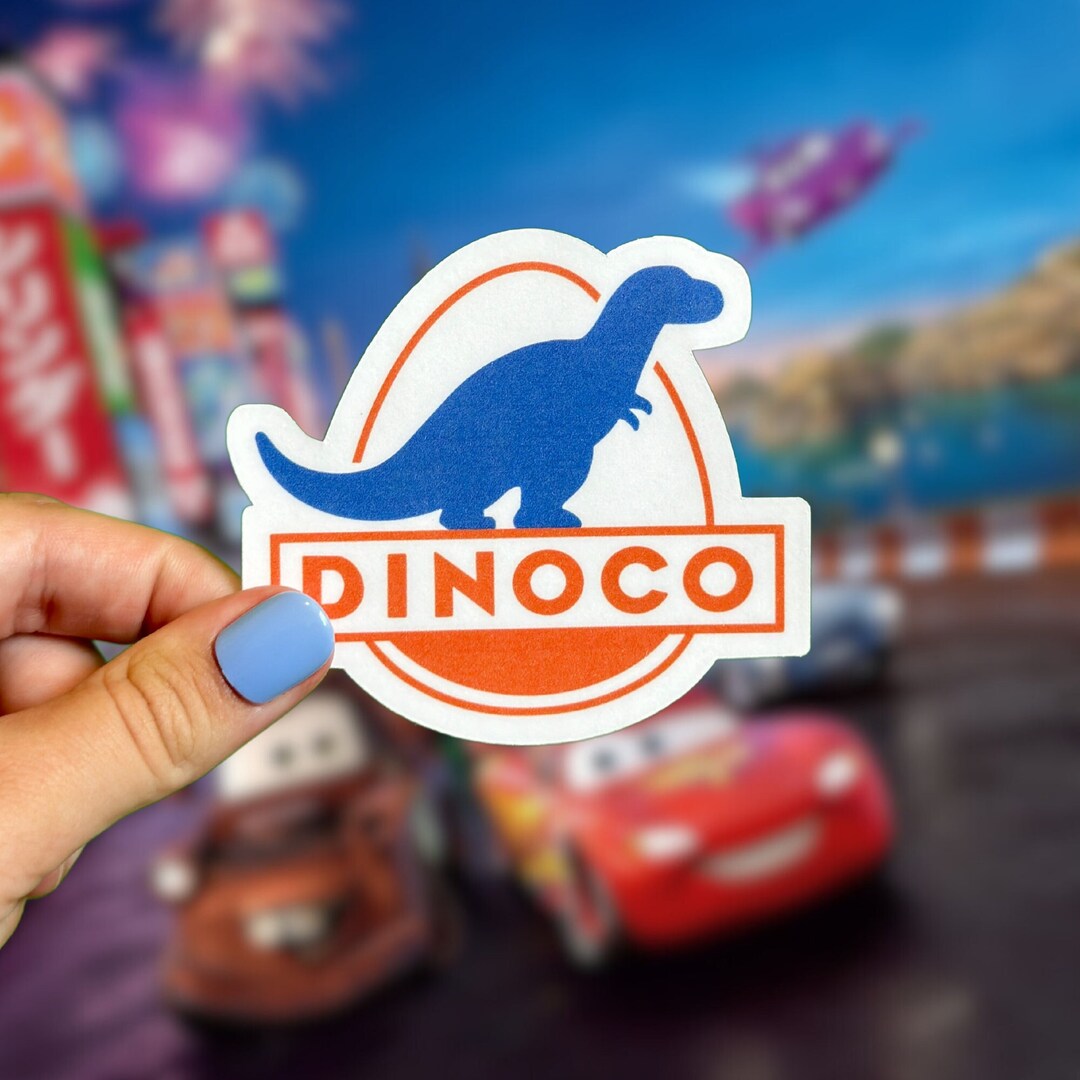 Dinoco Mcqueen Lightning Mcqueen Sticker - Dinoco McQueen Dinoco Lightning  McQueen - Discover & Share GIFs