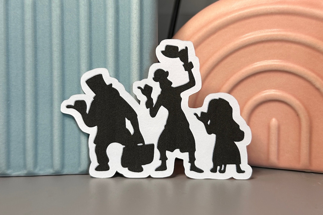 Haunted Mansion Hitchhikers Sticker Disneyland Disney World Waterproof ...