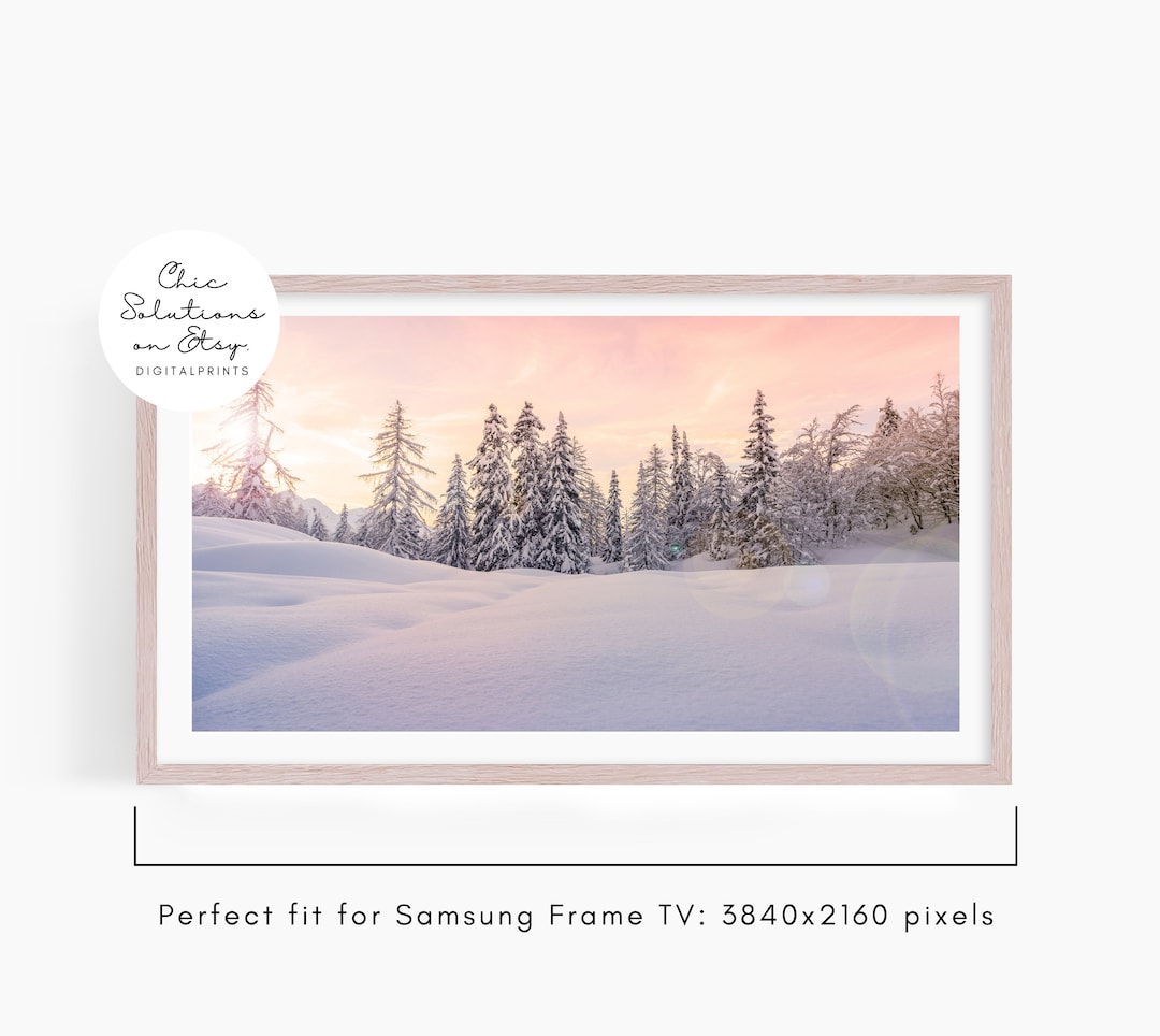 Samsung Frame TV Art File Christmas Frame Art Holiday Tv Art Digital