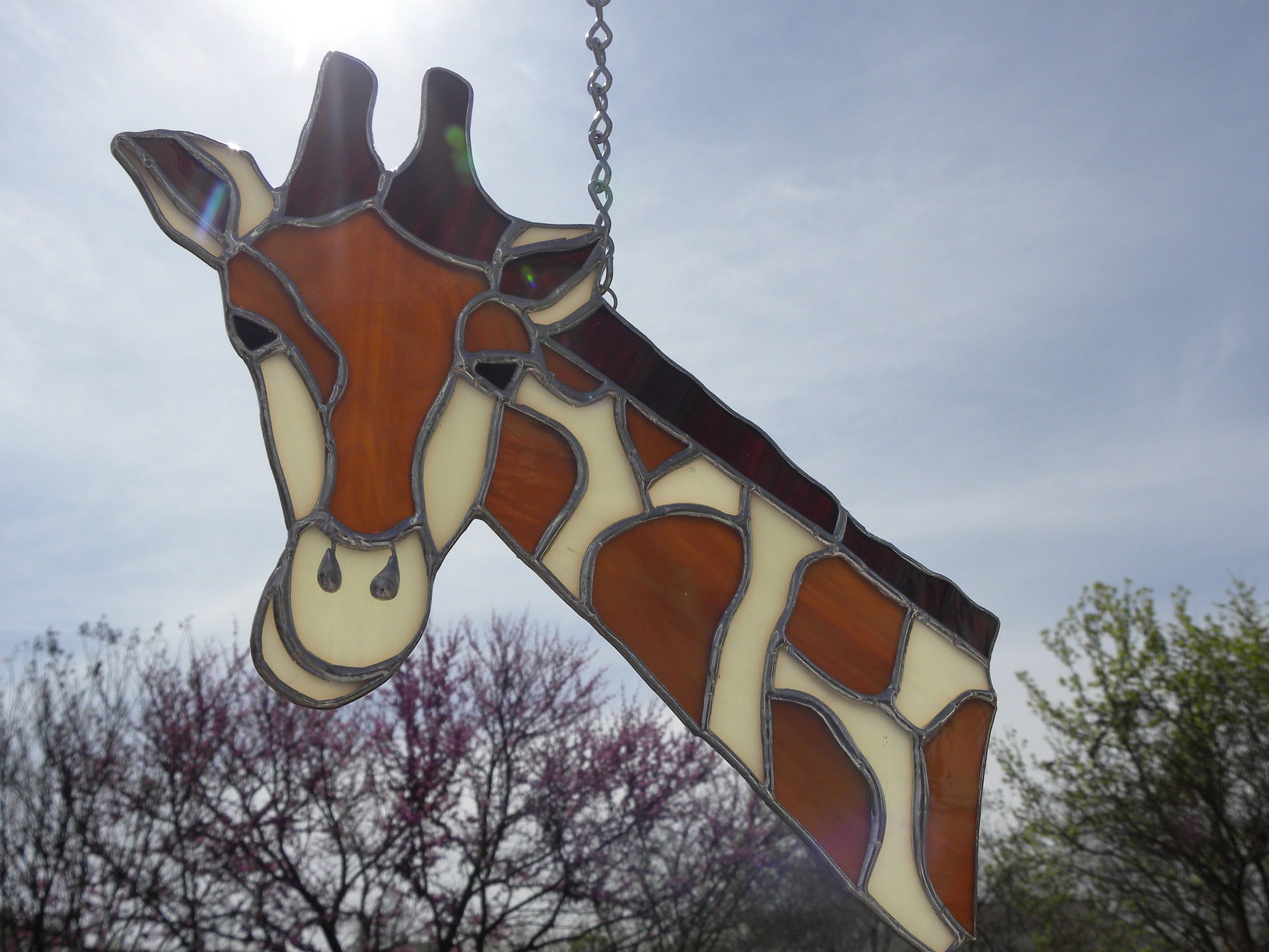 Stained Glass Giraffe Etsy
