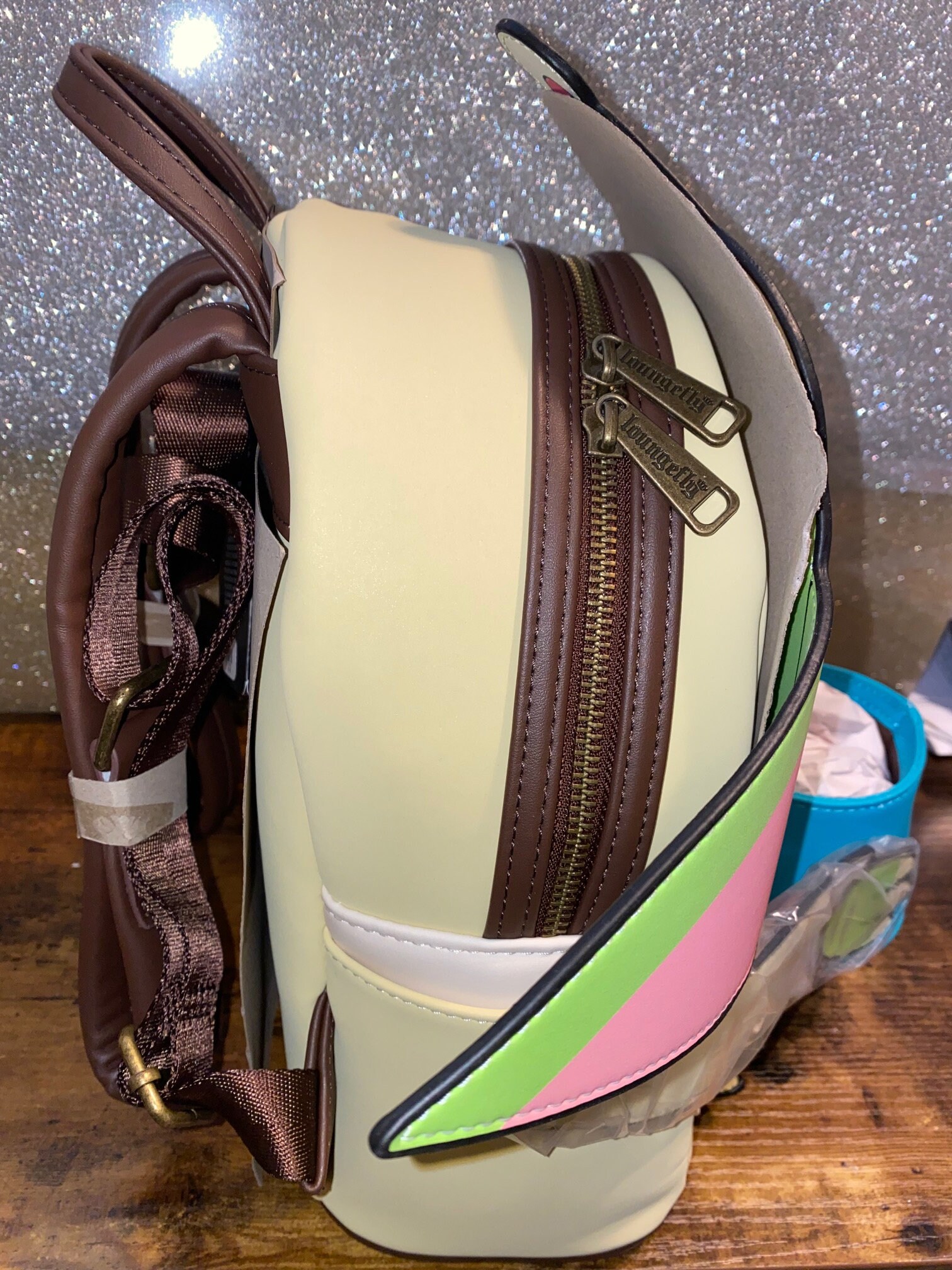 Loungefly mini backpack baby yoda sale