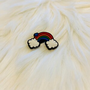 Rainbow Croc Jibbitz