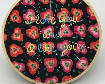 I love you and I like you, parks and recreation, leslie knope ben wyatt love valentines shiny