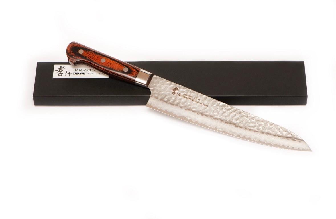 堺孝行 9.4インチ/240mm 牛刀包丁 – VG10 33層ダマスカス鋼 - Etsy 日本