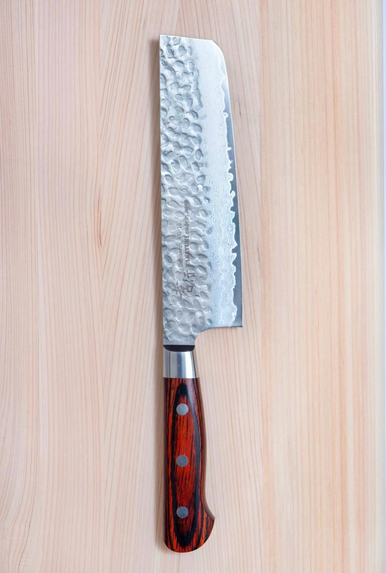 Sakai Takayuki Damascus Nakiri Knife