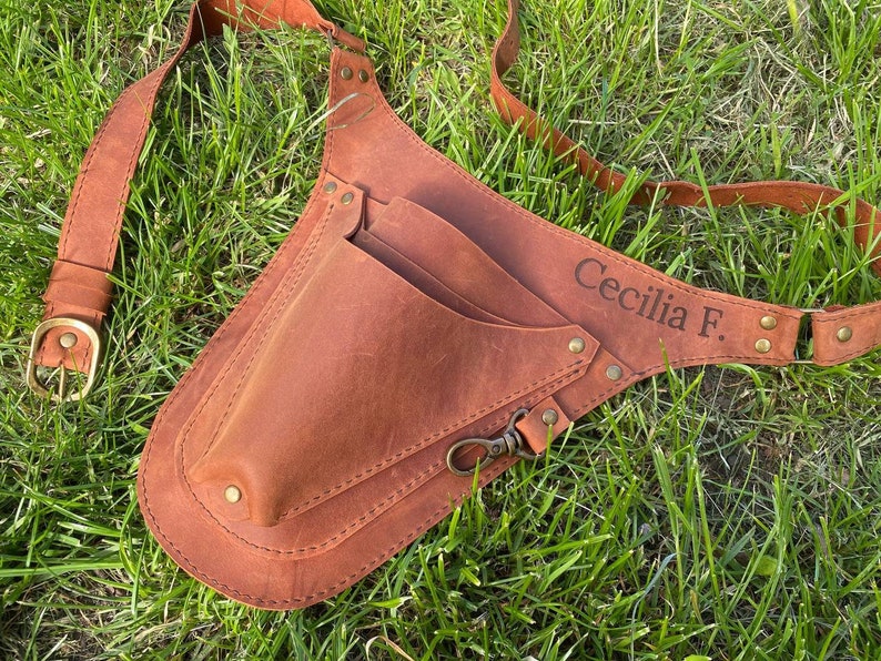 Personalised Leather Tool Belt for Florist or Gardener Tool Etsy