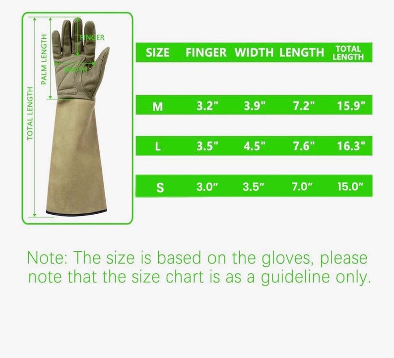 Thorn Proof tuinhandschoenen: lange onderarmbescherming afbeelding 10