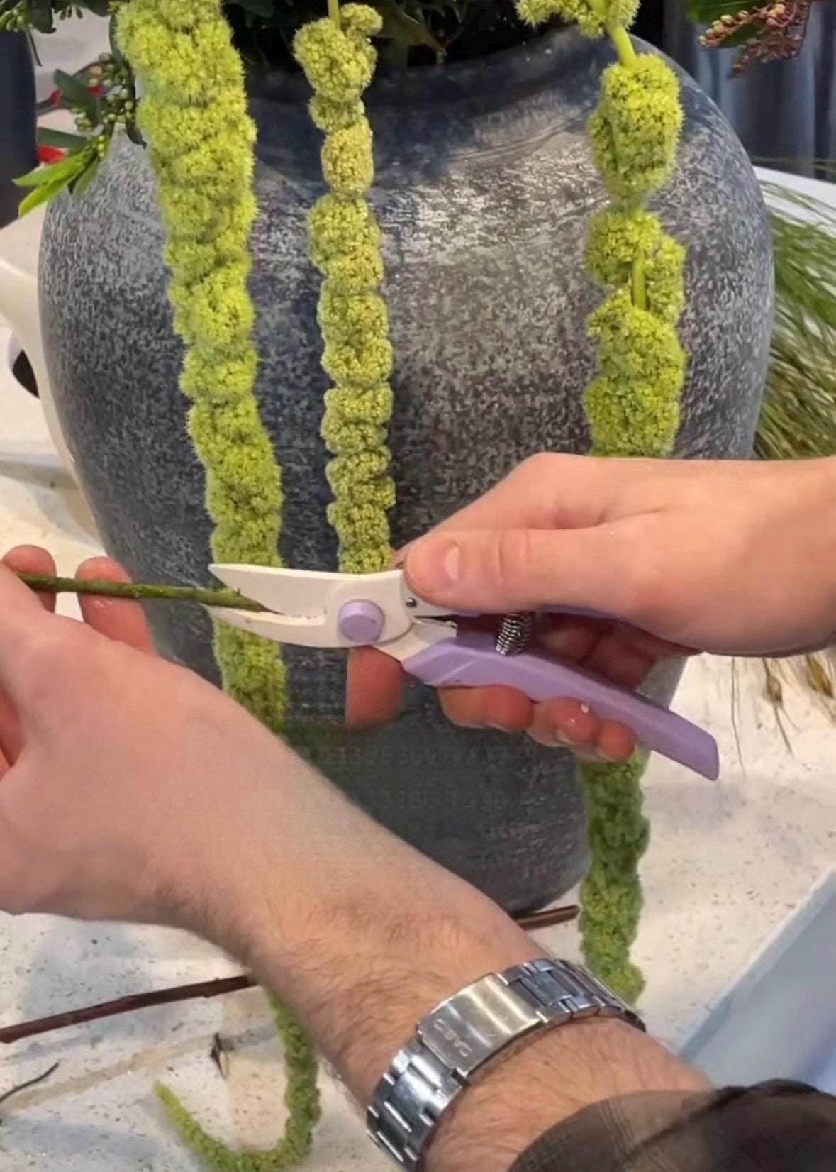 Sakagen P-180 Lavender Flower Pruner: Japanese Florist Tool - Etsy