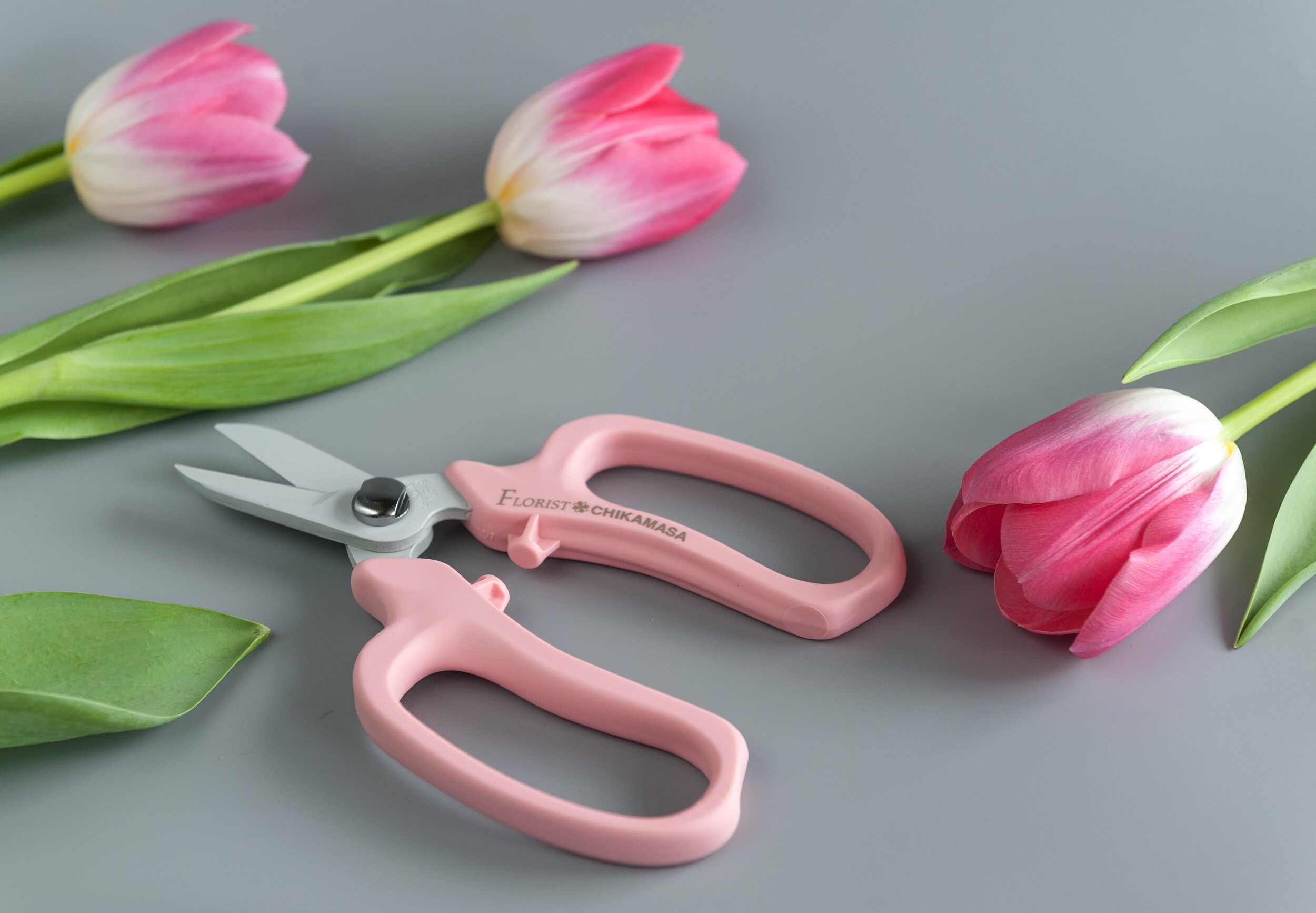 Chikamasa Flower Scissors: Japanese Florist Shears With Wire Cut