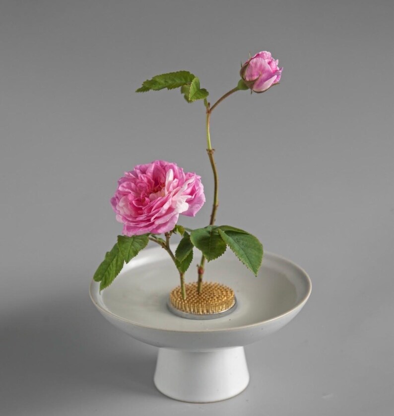 Floral Pin Frog 61 mm/2,4 inches, Japanese Kenzan, Flower Pin Holder, Florist image 7