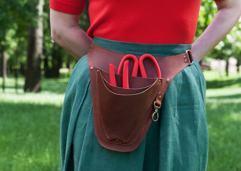 Personalised Leather Tool Belt for Florist or Gardener Tool Etsy