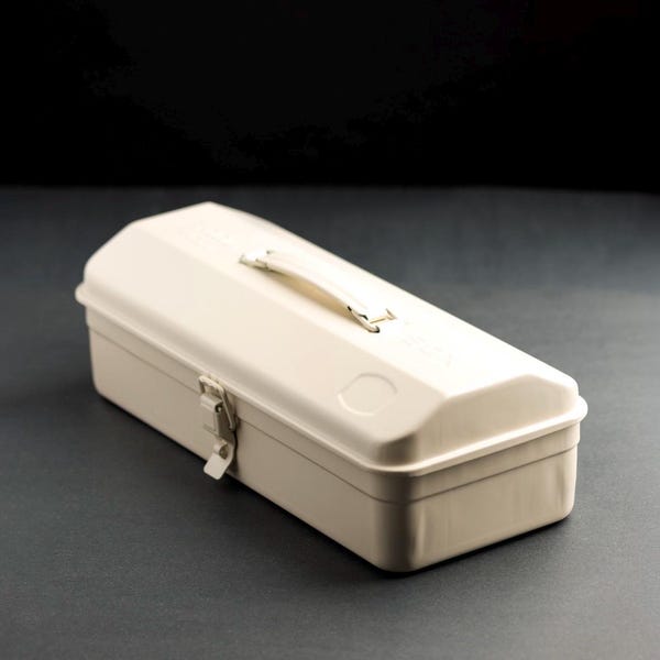 Y-Type Metal Tool Storage Box White