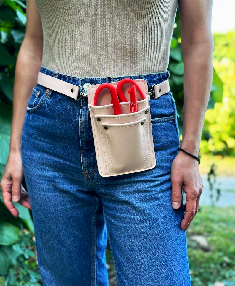 Personalised Leather Tool Belt for Florist or Gardener Tool Etsy