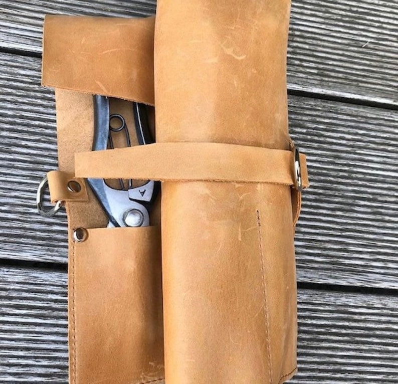 Bonsai Leather Tool Roll Etsy