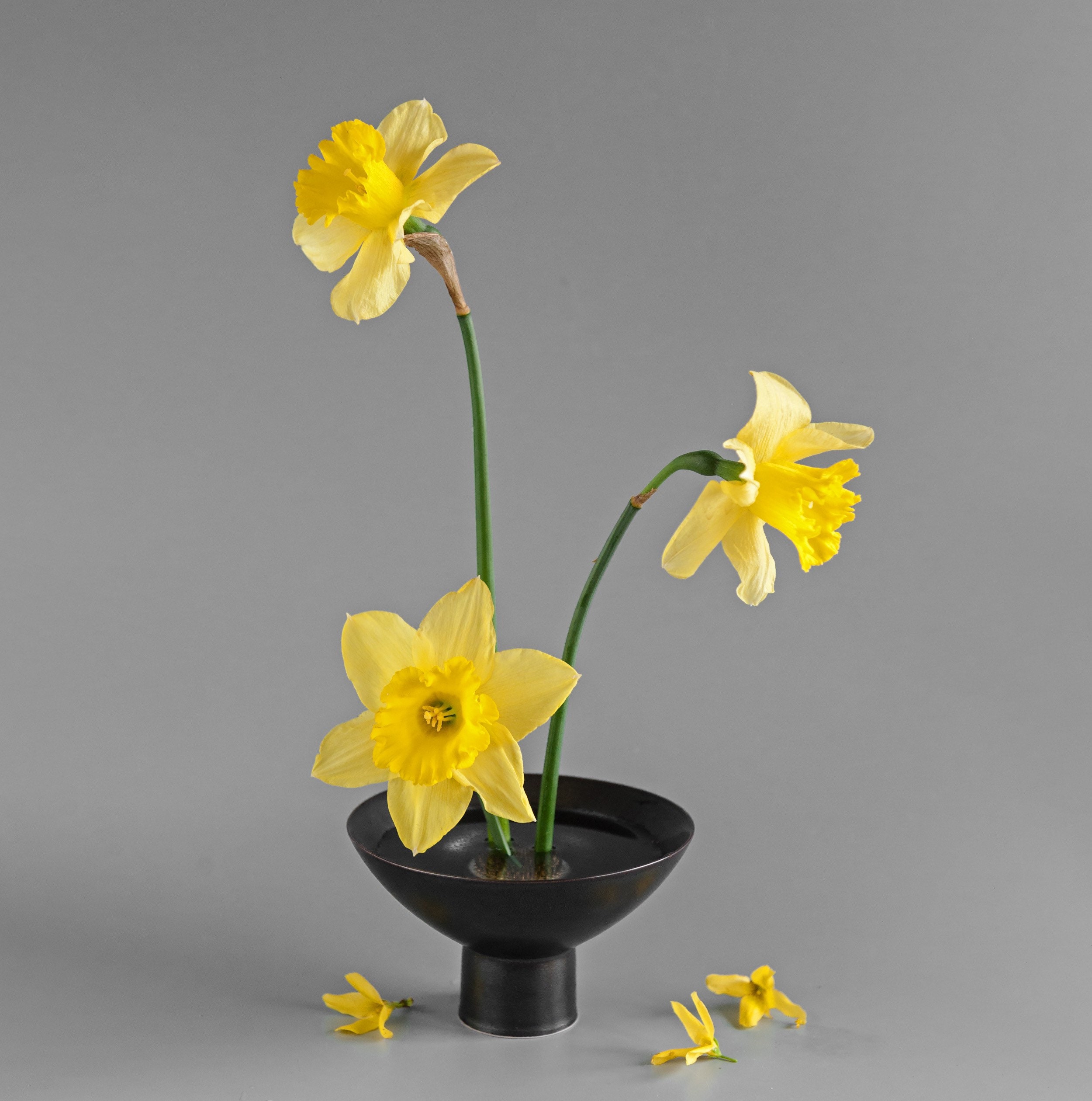 Japanese Style Ikebana Porcelain Vase Etsy