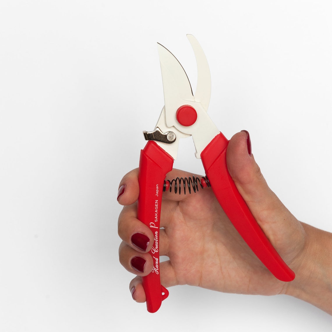 Sakagen Japanese Flower Pruner Red Pruner Florist Tools Etsy