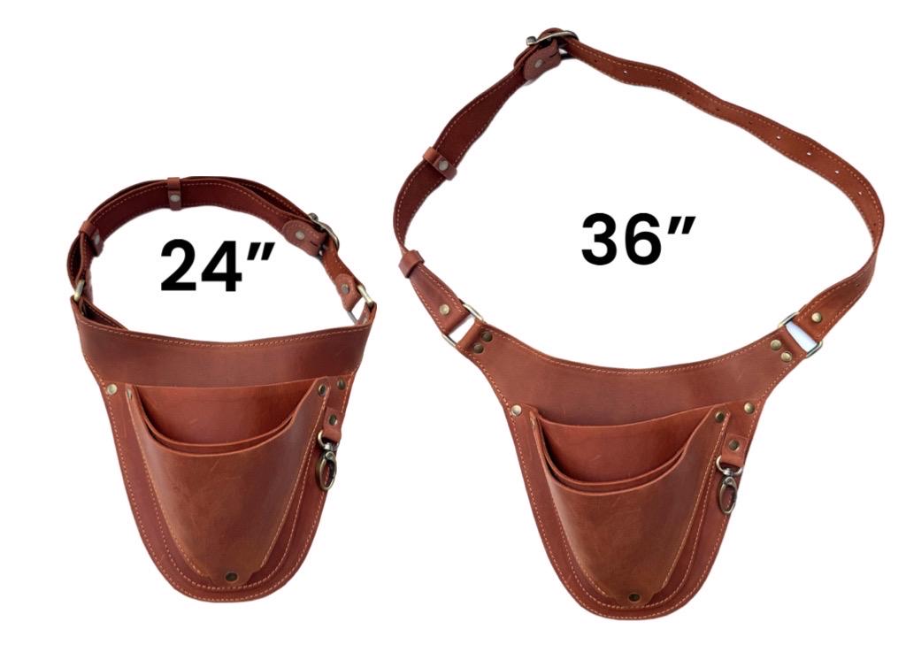 Kinder-Werkzeuggürtel Aus Leder – Mit Verstellbarem Gurt & Mehreren Taschen Für Gartengeräte (ideal Für Rollenspiel)